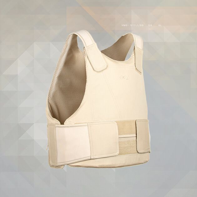 Concealed body armor CZ 4M VIP with ballistic insert AR380